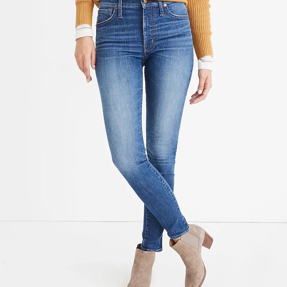 Madewell 9" Mid-Rise Skinny Jeans (Pendale) 25